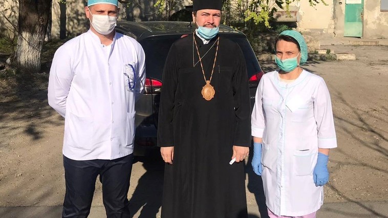 Episcopia Basarabiei de Sud ajută spitalele din orașele Căușeni și Ștefan Vodă