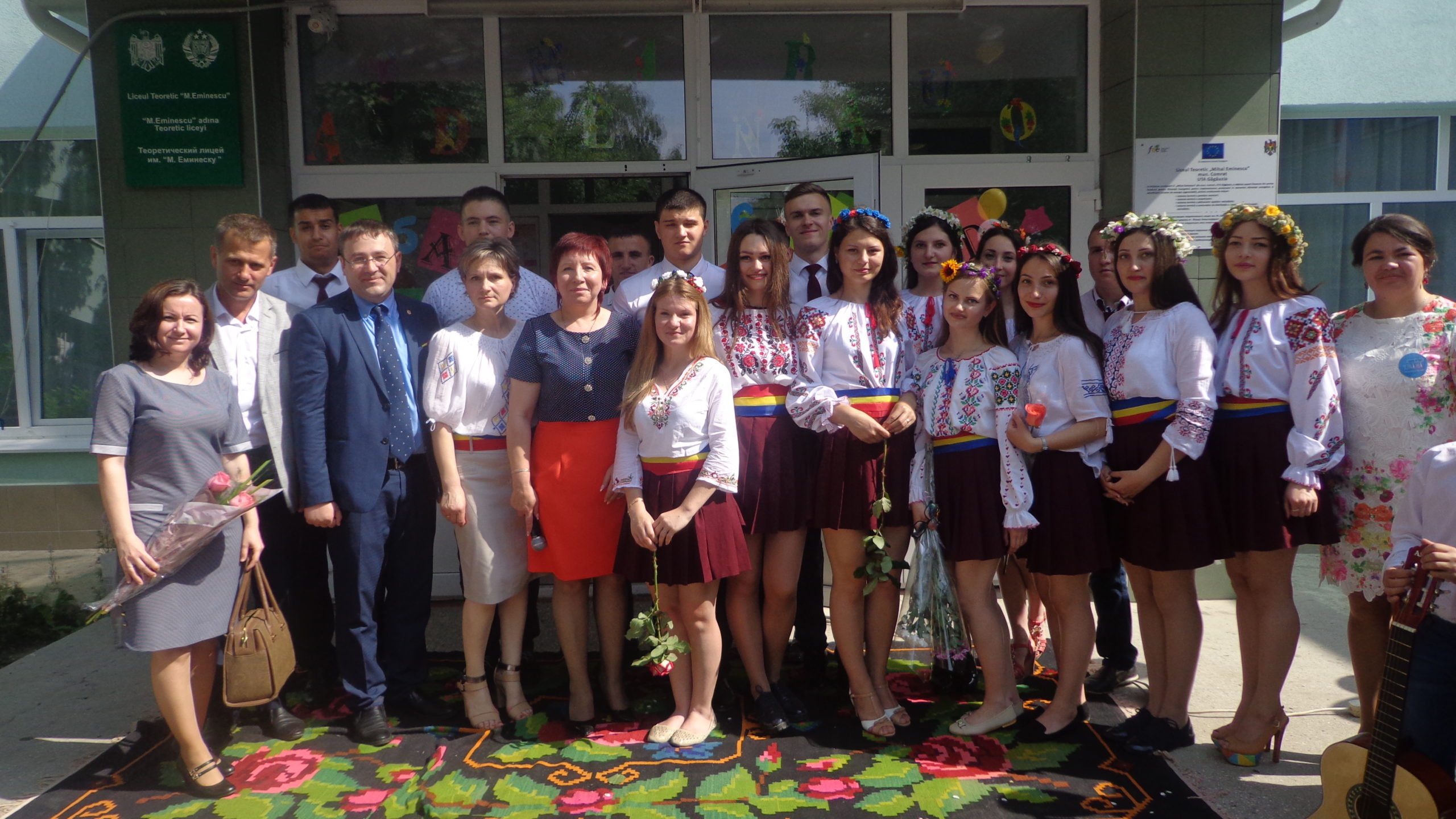 15 milioane de lei din România  pentru Liceul „Mihai Eminescu” de la Comrat