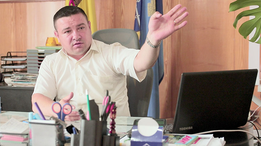 Sergiu ANDRONACHI:  „În Cimișlia avem 114 km de drumuri, dintre care vreo 14 sunt asfaltați"