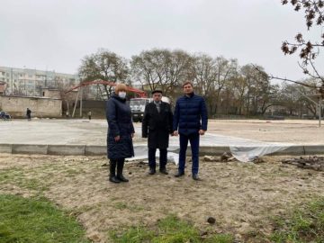 Un nou teren de sport în preajma Liceului „M. Eminescu” din Cimișlia