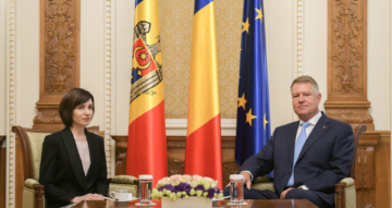 Preşedintele României, Klaus Iohannis, în prima vizită la nivel înalt la Chişinău după alegerea Maiei Sandu