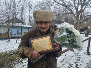 Un veteran de război al Armatei Române, omagiat la 102 de ani