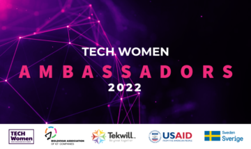 „Tech Women Ambassadors”, 2022 - o nouă provocare pentru fetele și femeile pasionate de IT