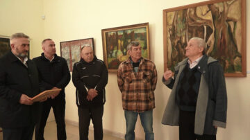 Expoziția personală a pictorului Pavel Cornogolub, vernisată la Cimișlia