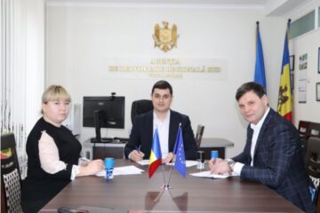 ADR Sud şi autoritățile din Căușeni au semnat contractul pentru modernizarea stației de epurare