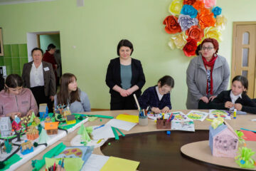 Natalia Gavrilița, în vizită în raionul Cimișlia