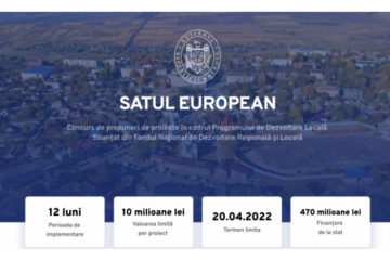 Peste şase sute de primării au aplicat la Programul „Satul European”