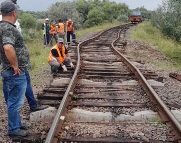 Circulația trenurilor pe tronsonul Cahul - Giurgiulești a fost închisă