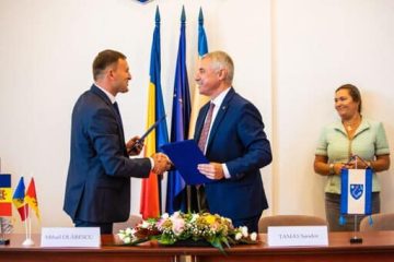 A fost semnat Acordul de cooperare între județul Covasna și raionul Cimișlia